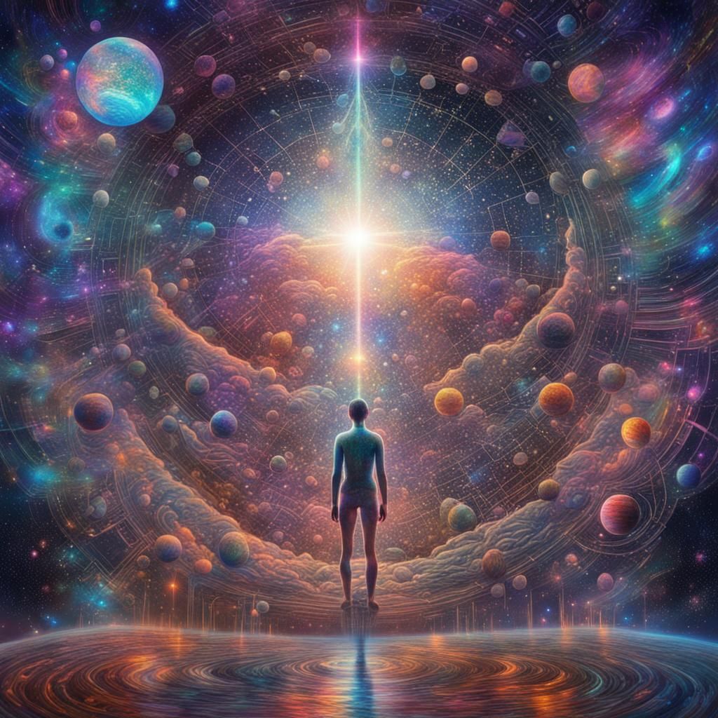 Holographic Interstellar Cosmic Dreamscape in 8k