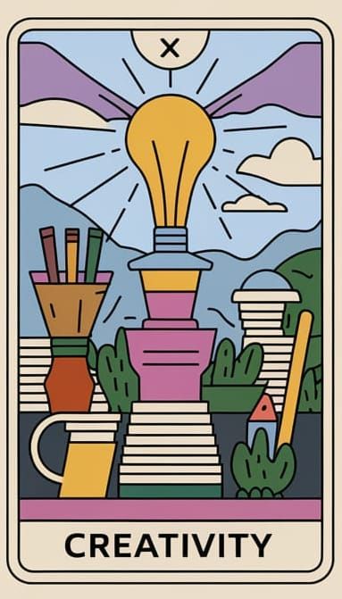 Creativity Tarot Card Art