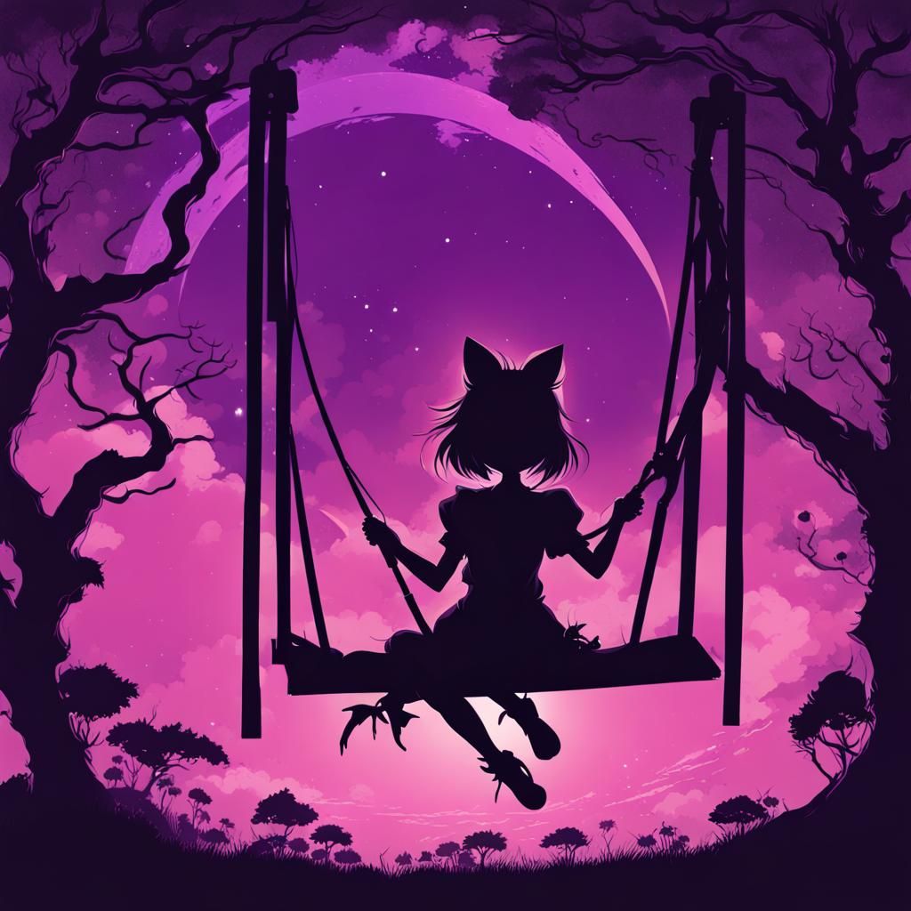 Cheshire Cat Girl Survives Zombie Apocalypse in Anime Style