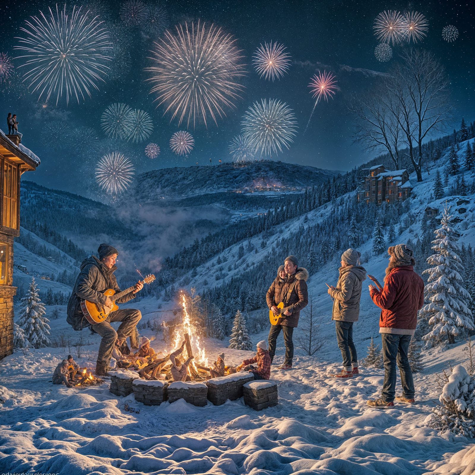 Let's enjoy the winters