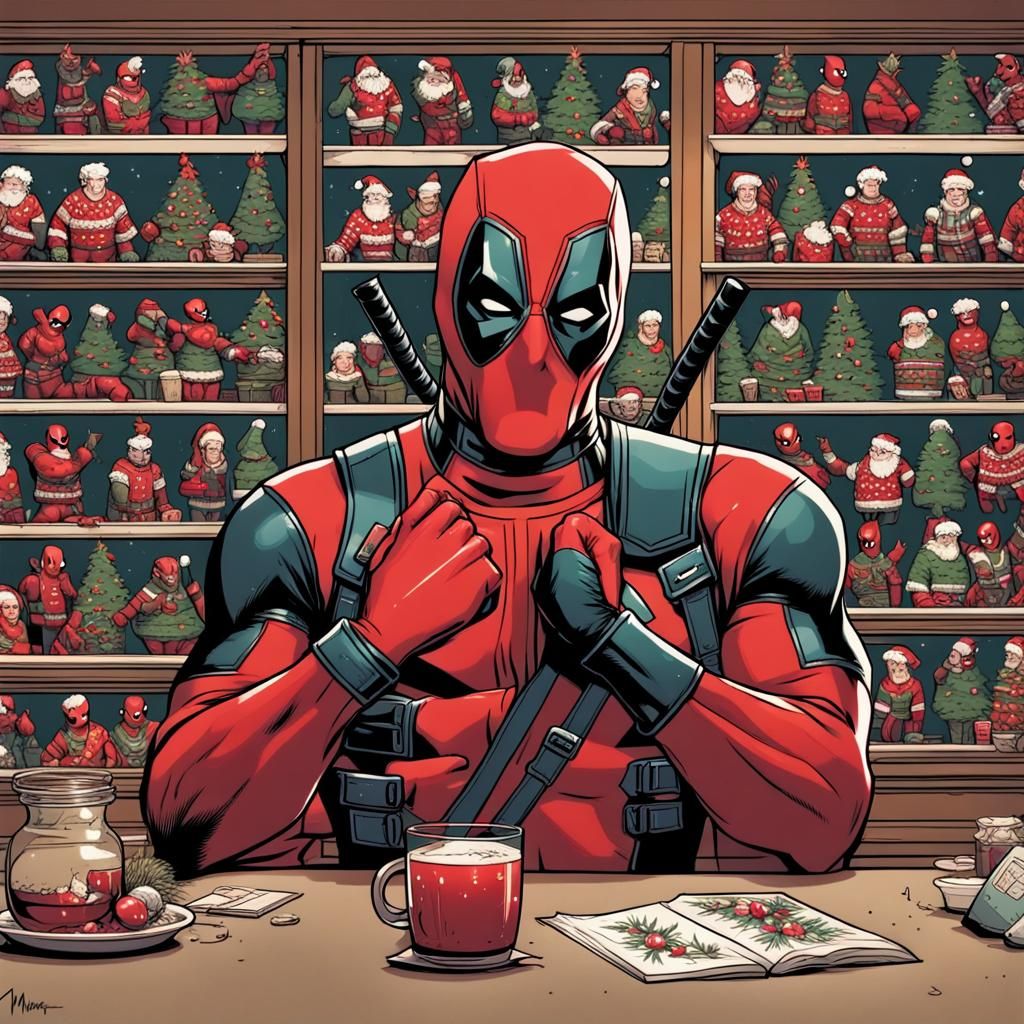 Christmas Deadpool