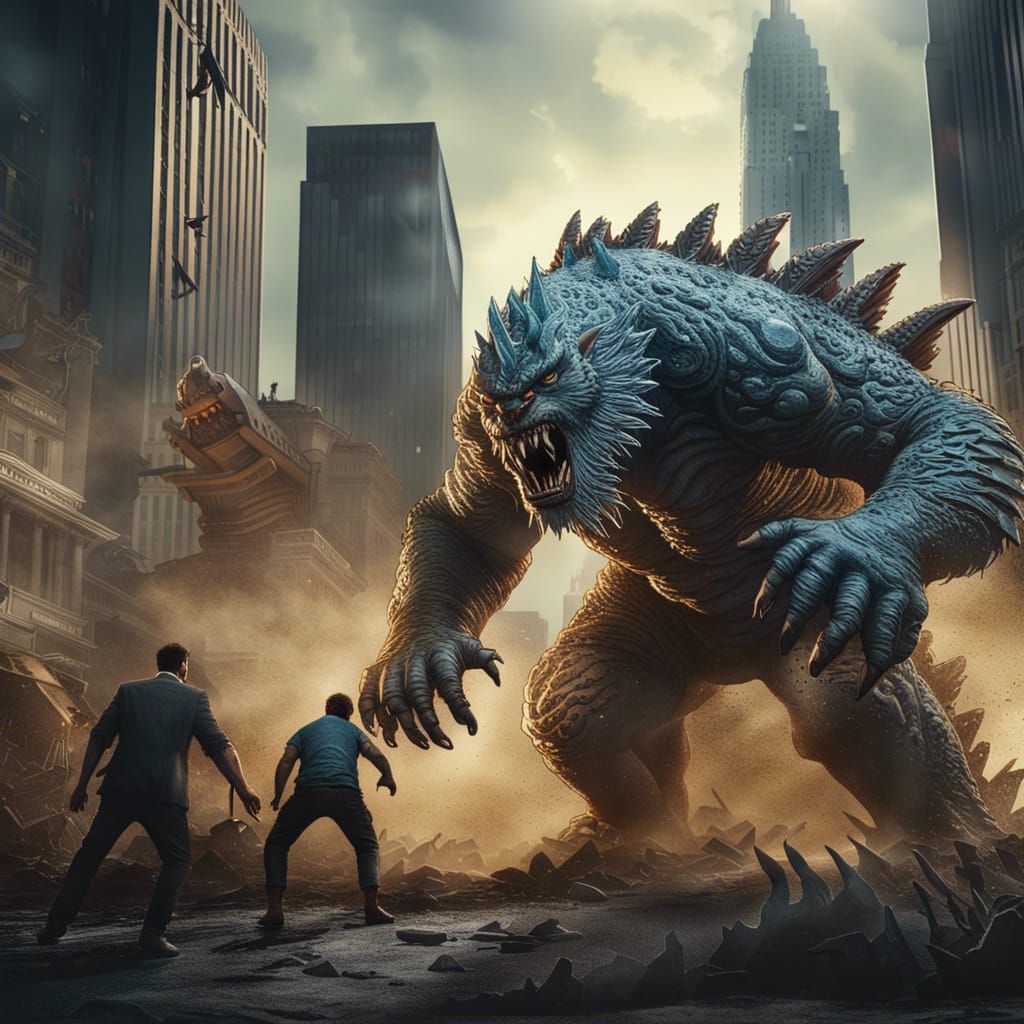 Monsterverse Inspired Kaiju Battle in 8K