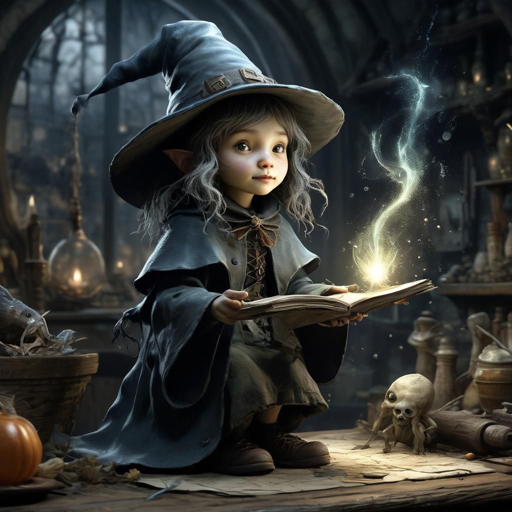 Enchanting Witchcraft: A Surreal Masterpiece