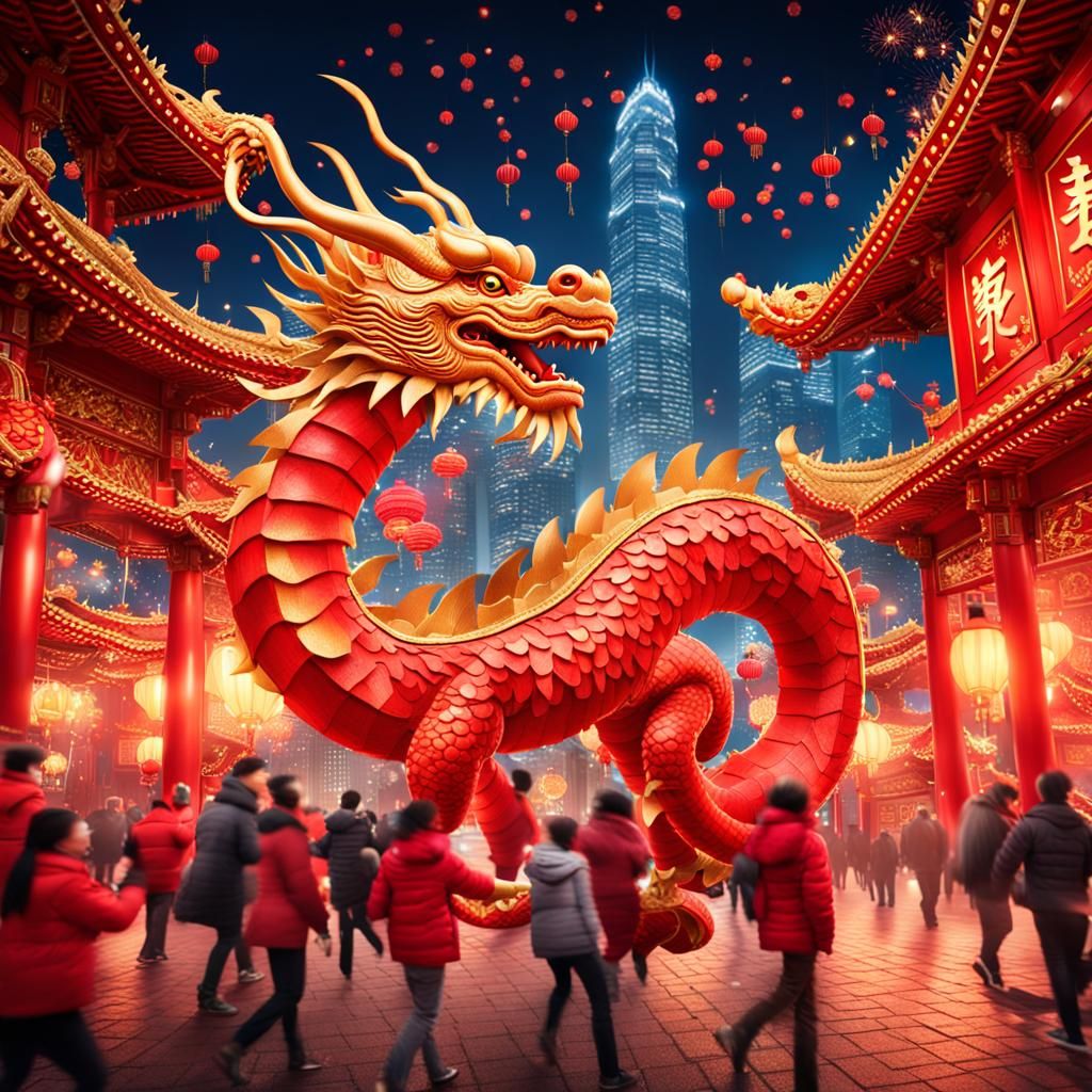 Year of the Wood Dragon: Chinese New Year 2024