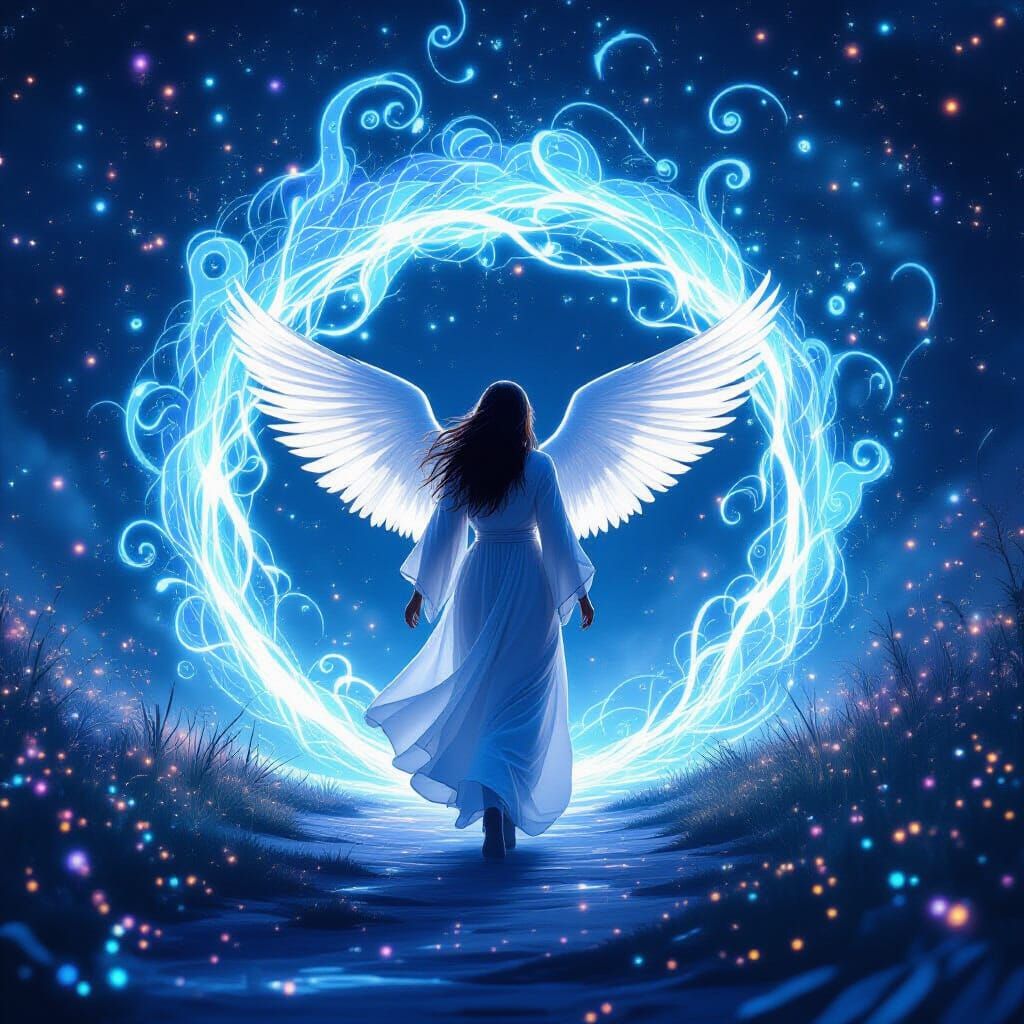 Bioluminescent Portal to Another Dimension