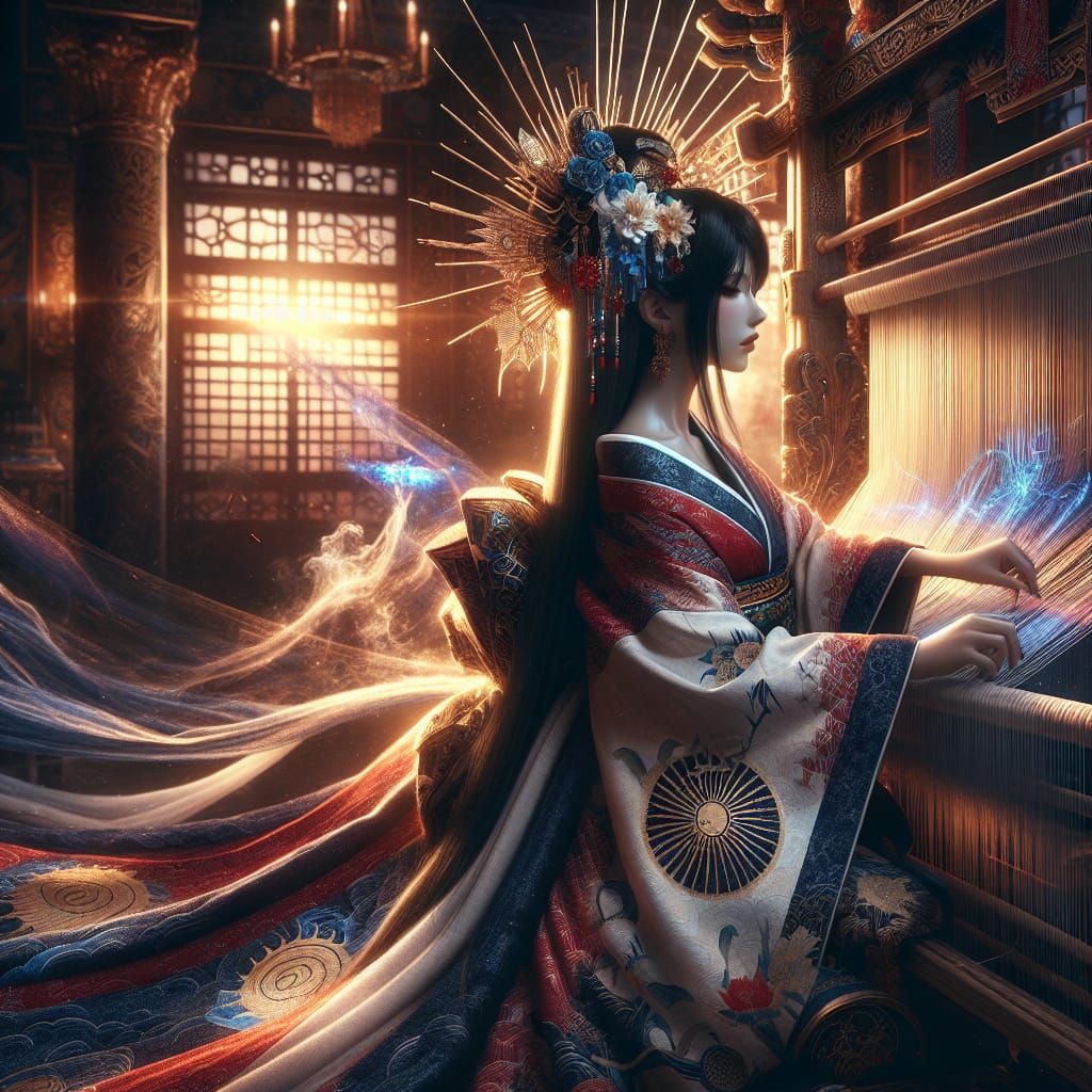 Wakahirume Goddess of the Rising Sun