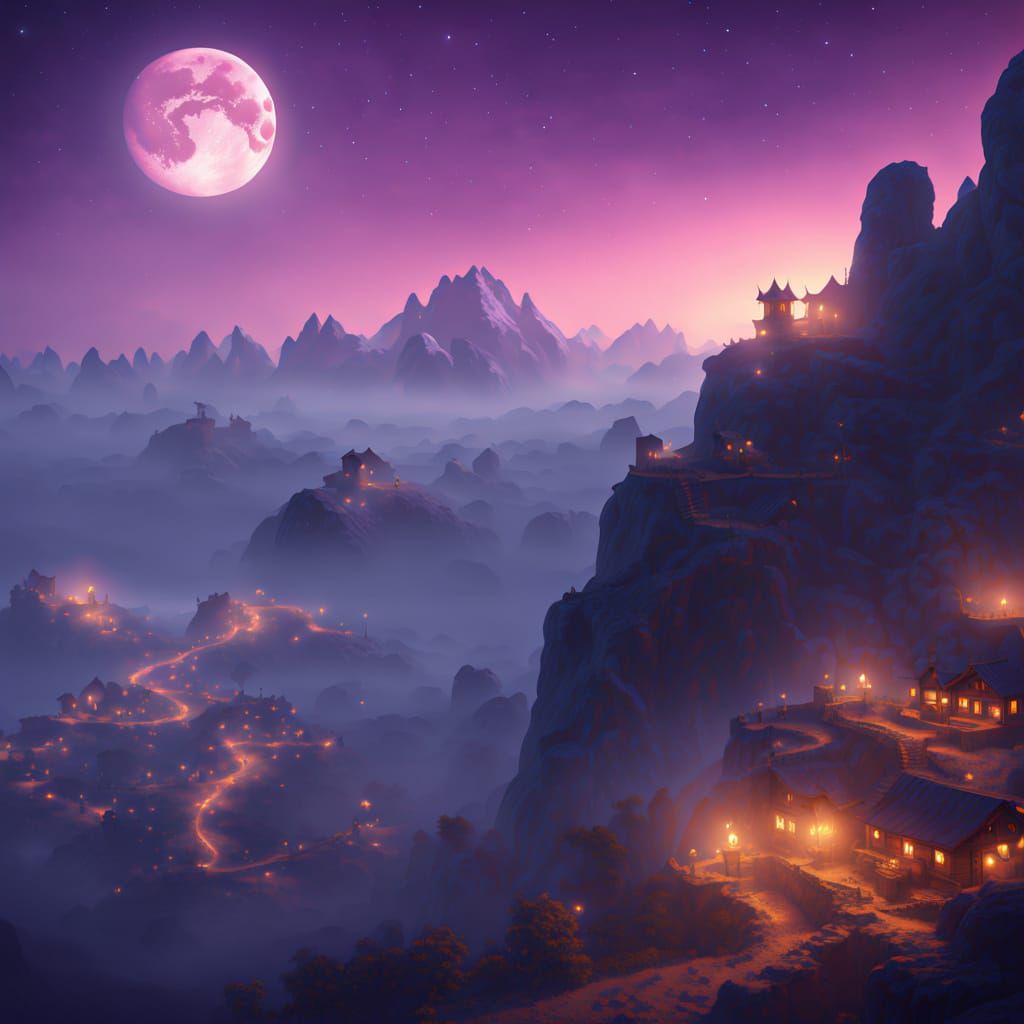 Ethereal Dragon Reigns Over Celestial City