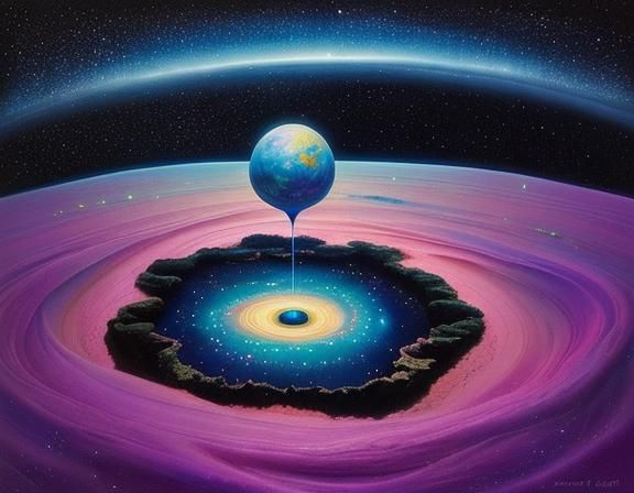 Fox Hole Reveals Miniature Universe in Surreal Landscape