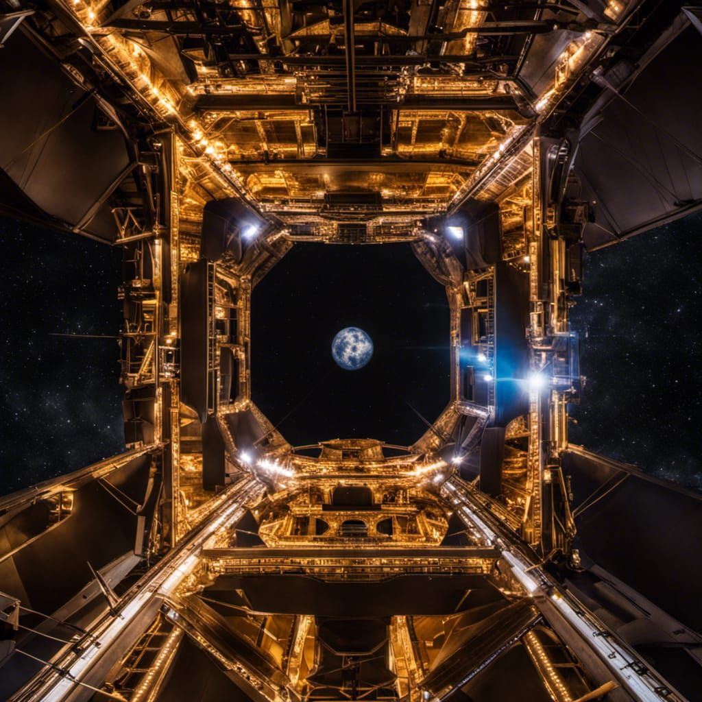 Cosmic Windmill Powers Universe in Space