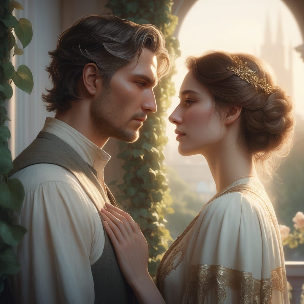 Elegant Romantic Encounter