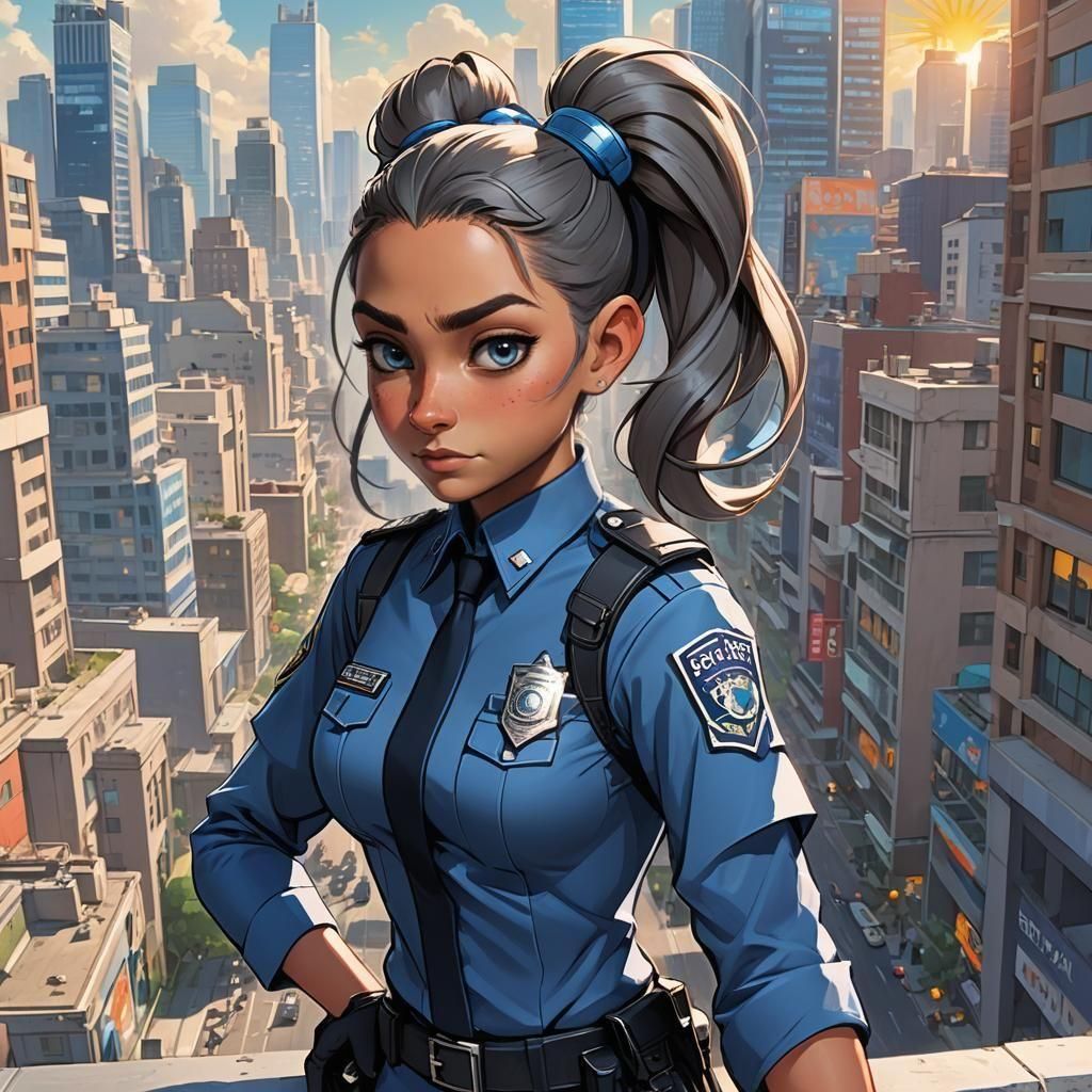 Judy Hopps as a human