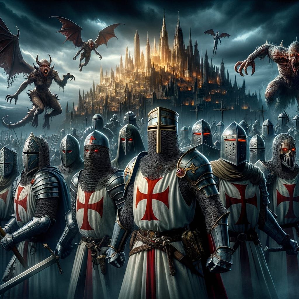 Templar Knights Defend Last City on Earth