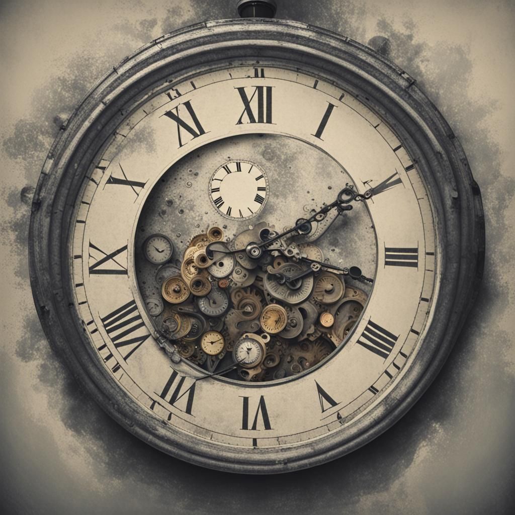 Time Illusion: An AI Interpretation