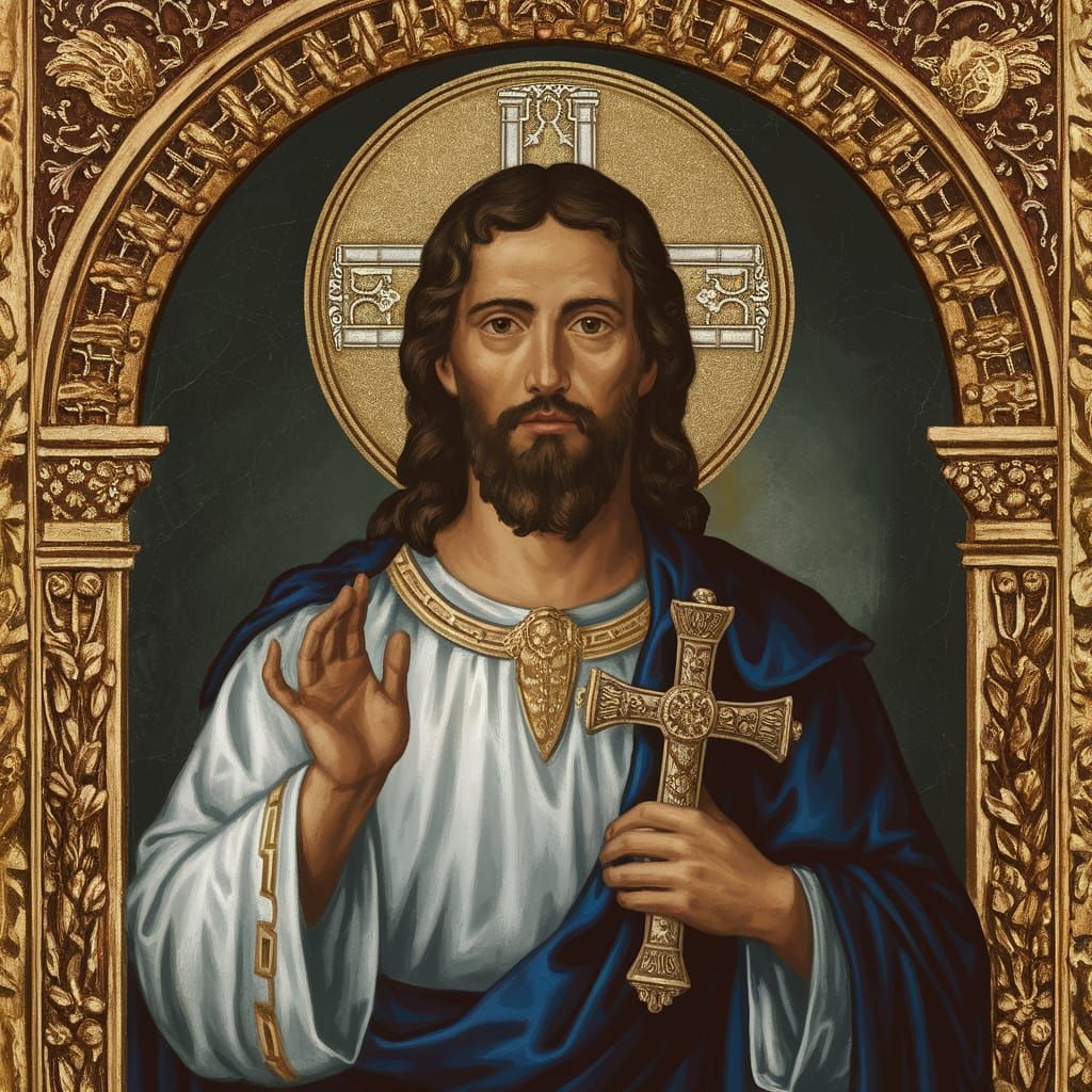 Saint Jude Thaddeus Image Generated by AI