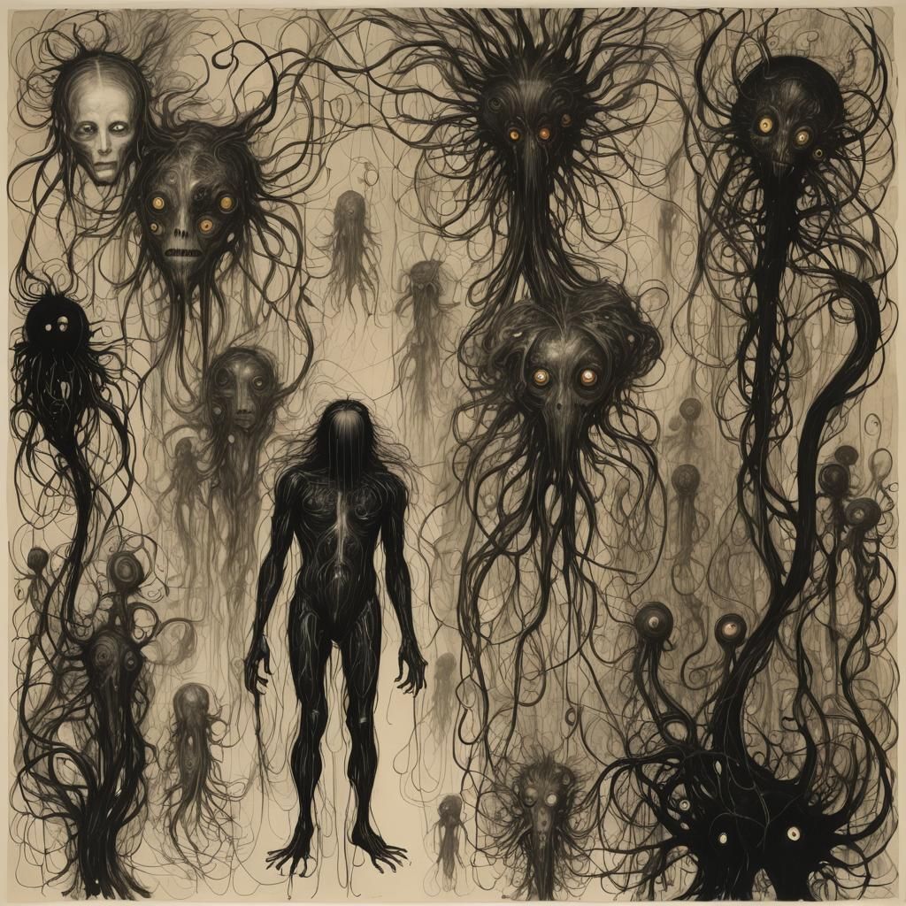 Eerie Sci-Fi Pubic Hair Symphony