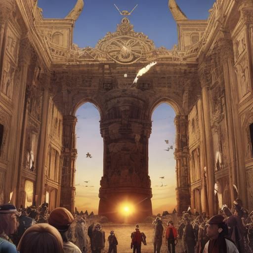 Abstract Science Concept Art