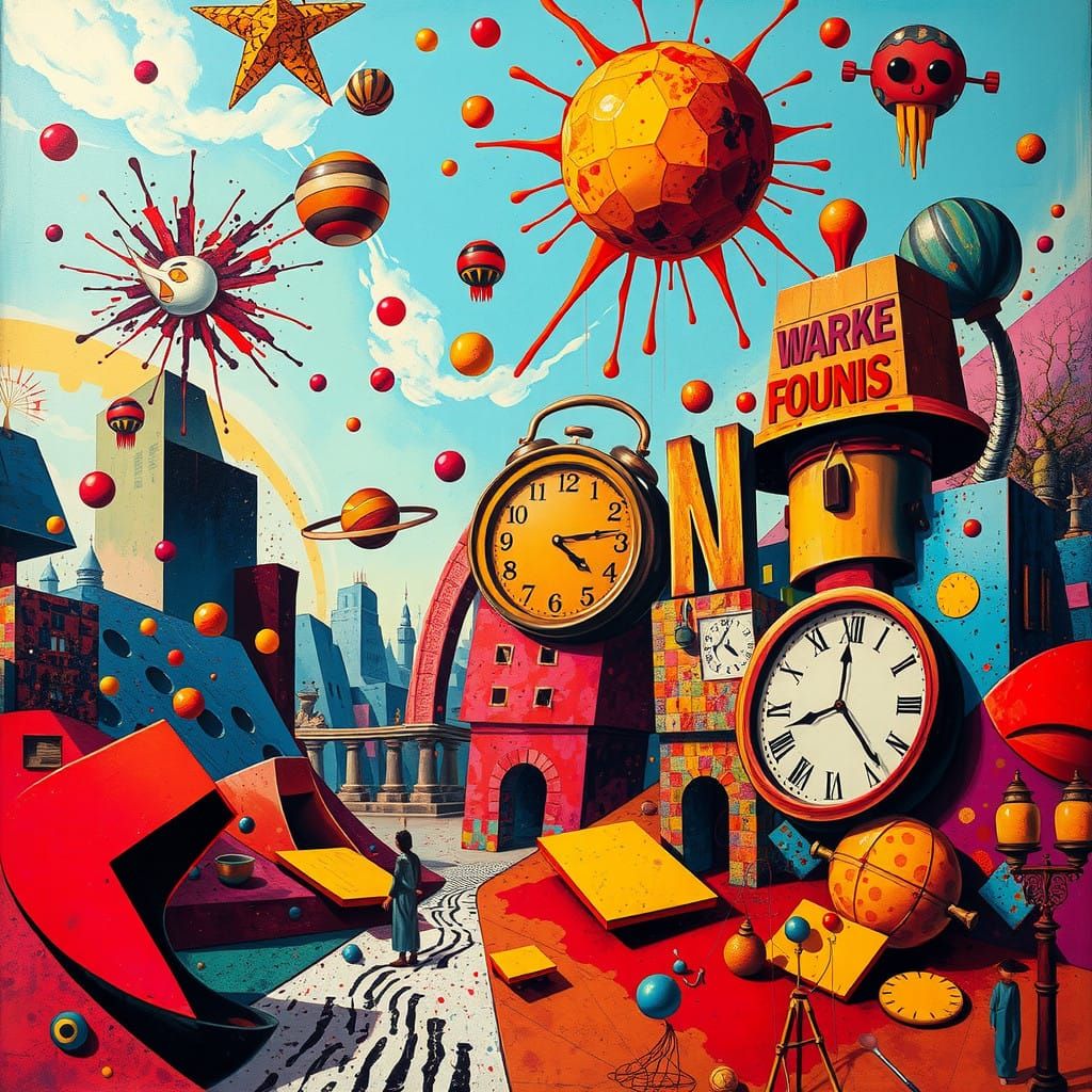 Cosmic Carnival of Clocks and Chaos
