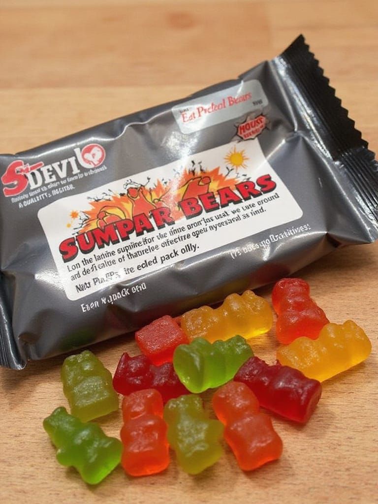 Sugar-Free Gummy Bears with a Sinister Twist