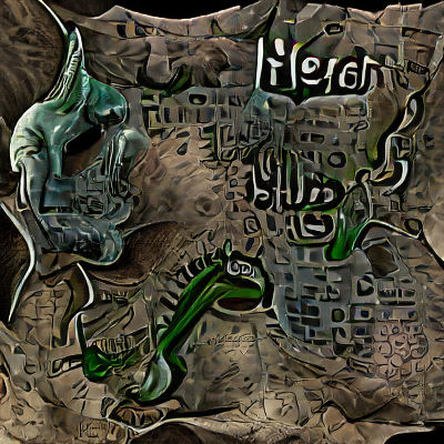 Desolate Rocky Landscape Under Stormy Sky