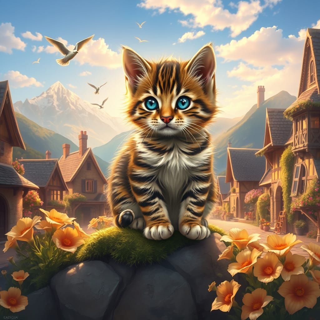 Medieval Whimsy in Soft Pastels