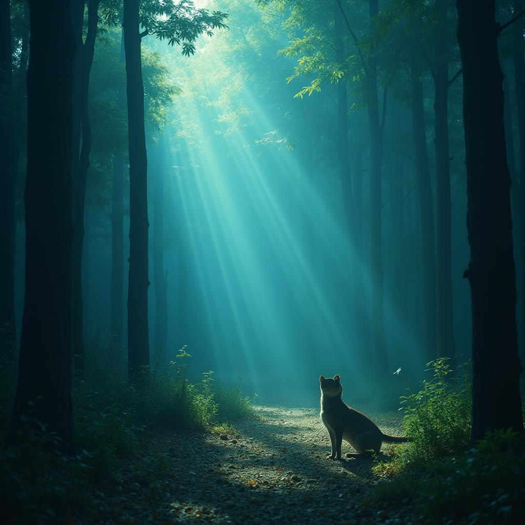 Cinematic Monaco in Gold and Blue Tones