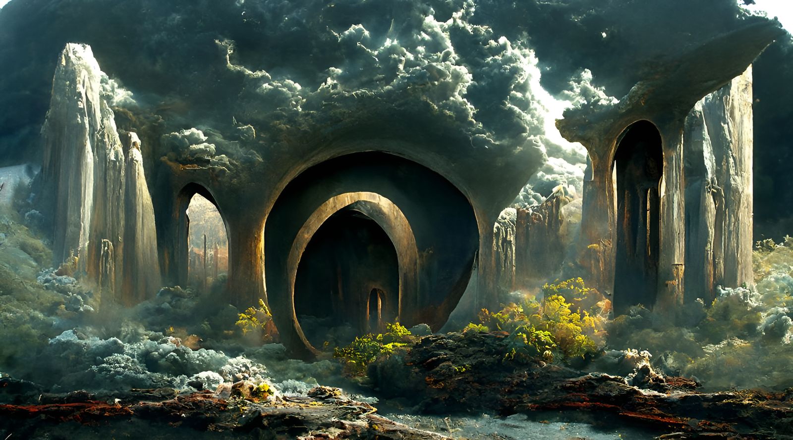 Magic Portal to Sinister Alien World