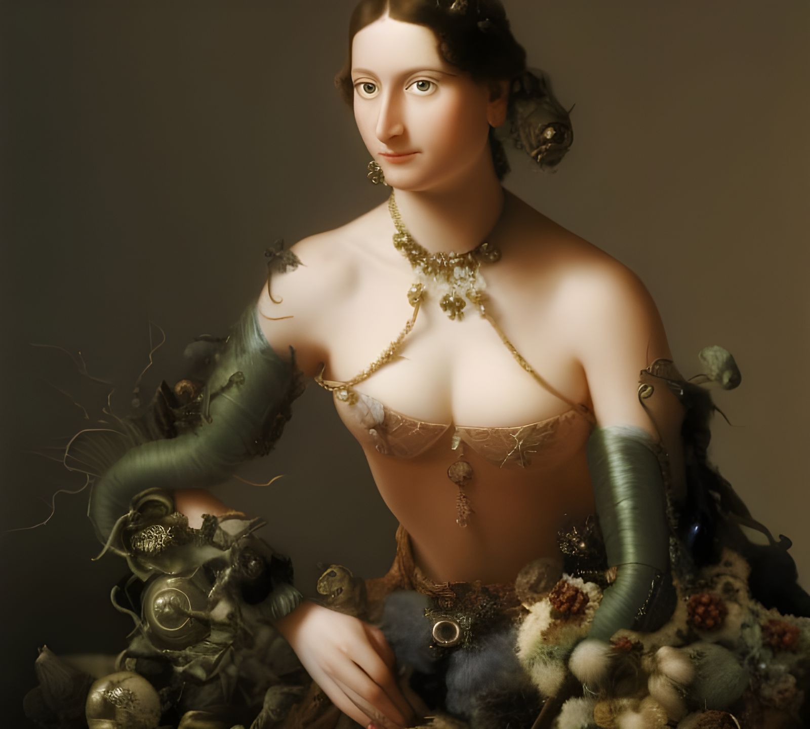 Fractal Art: Vivid Mandelbulb Junctions in 3D