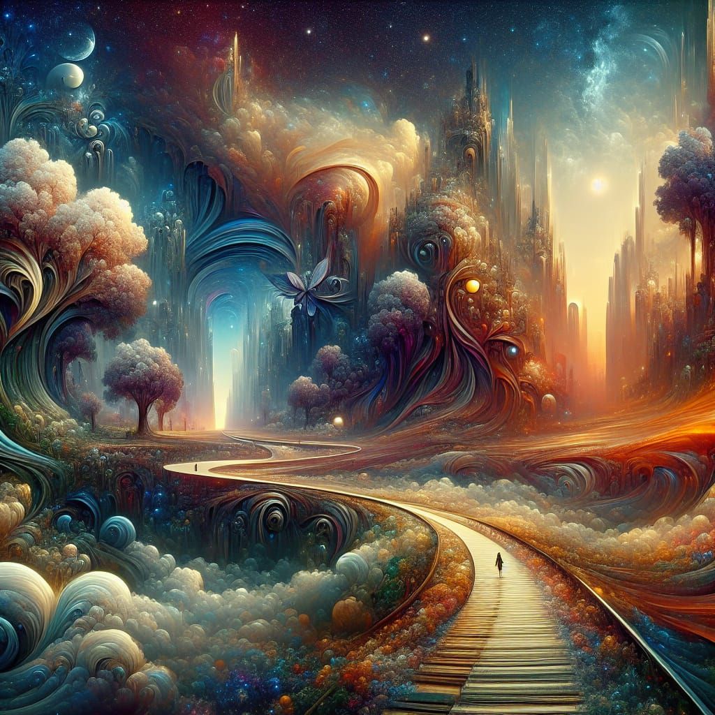 Whimsical Journey: Walking a Mile in Fantasy Shoes