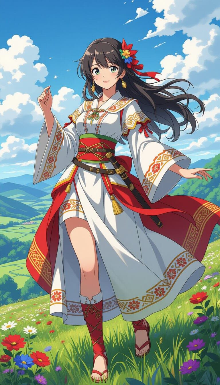 Anime Dobrynya Nikitich as Heroic Manga Girl