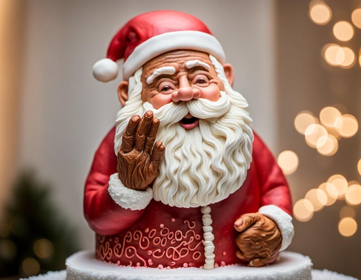 Santa Claus Cake