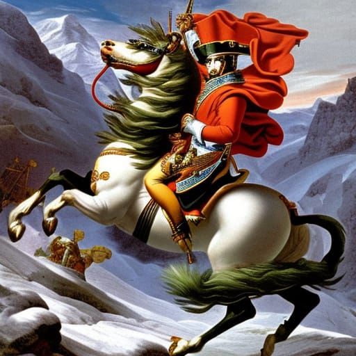 Napoleon Crossing the Alps