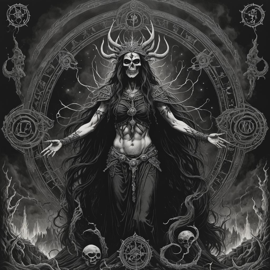 Lilith in Ancient Rites: A Dark Cosmic Vision