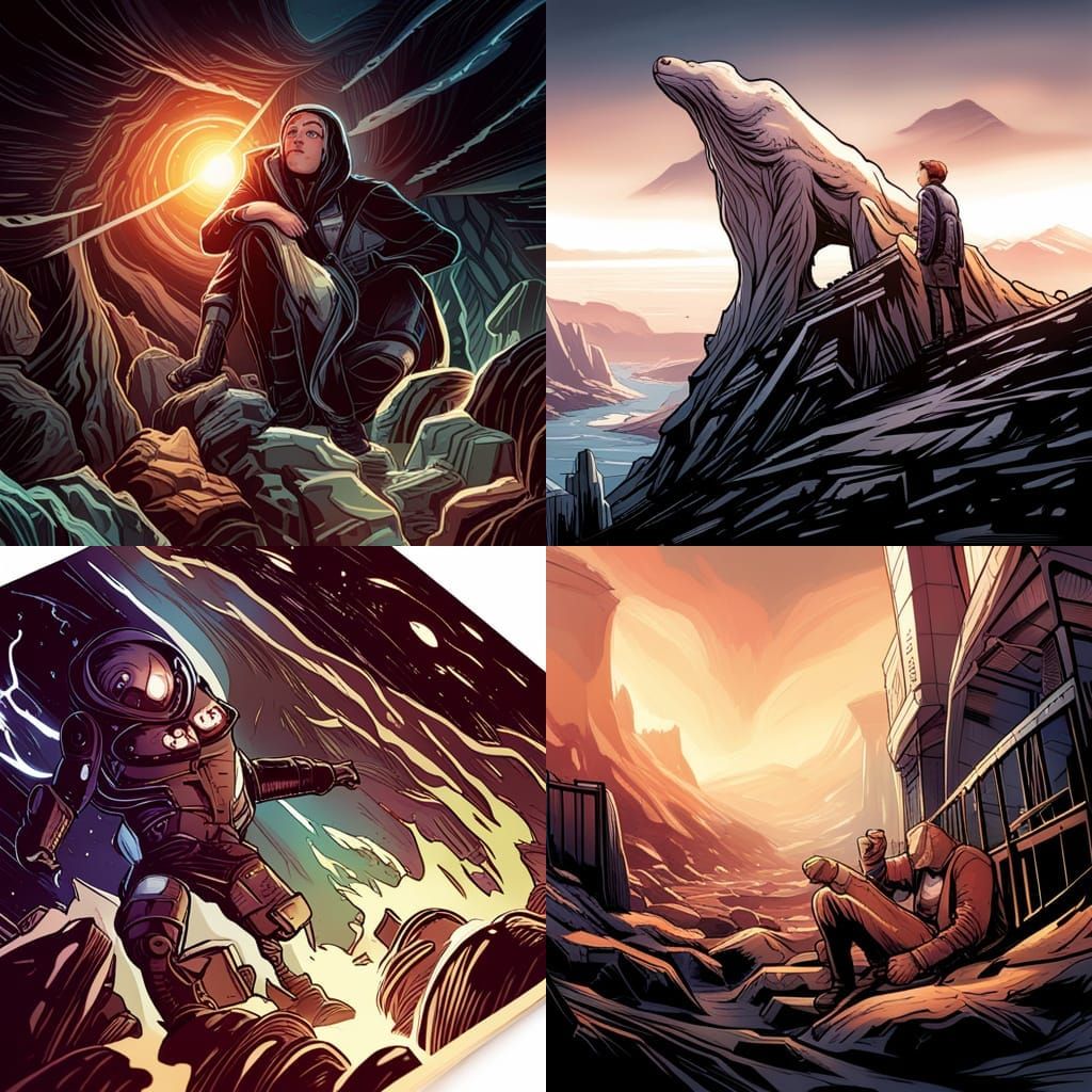 Sloth in Comic Book Art Style