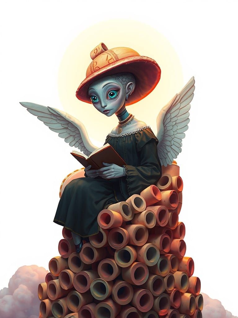 AI Art: Mathematics, AI, and Surrealism Portrait