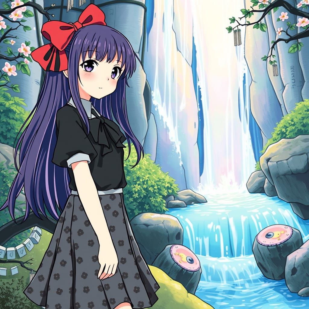 Impasto Cascade Hallucination Manga Illustration Bishoujo Ha...