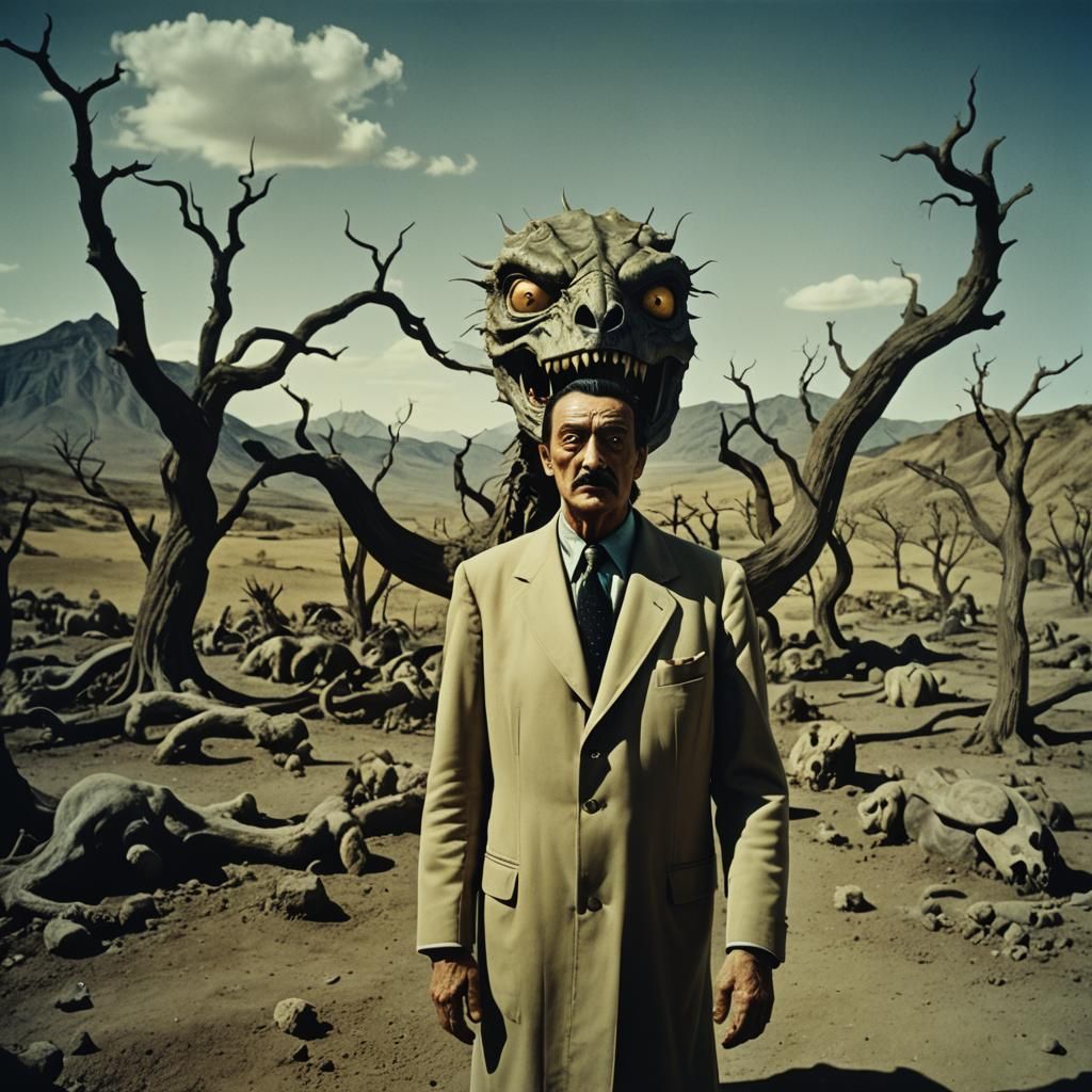 Surreal Savageland Horror in Salvador Dali Style