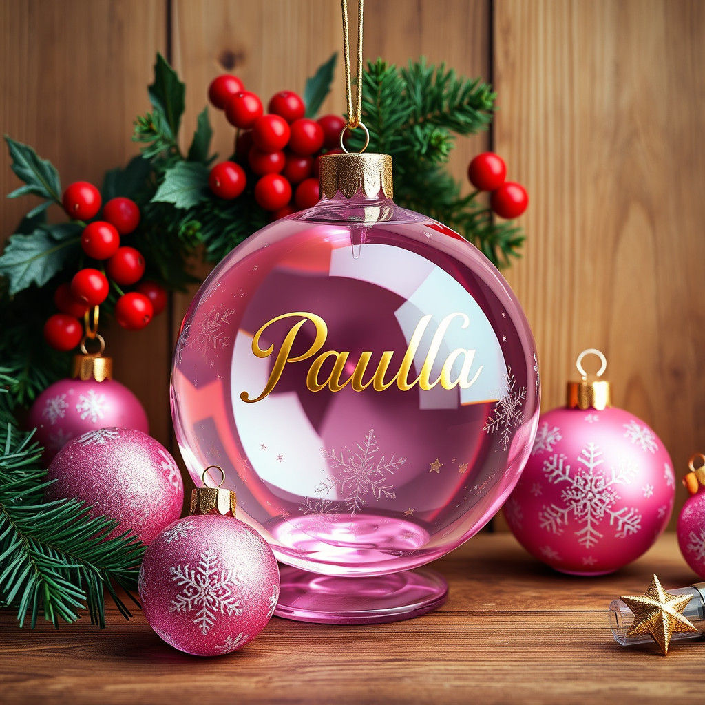 Exquisite Crystal Christmas Ornament Collection in 4K