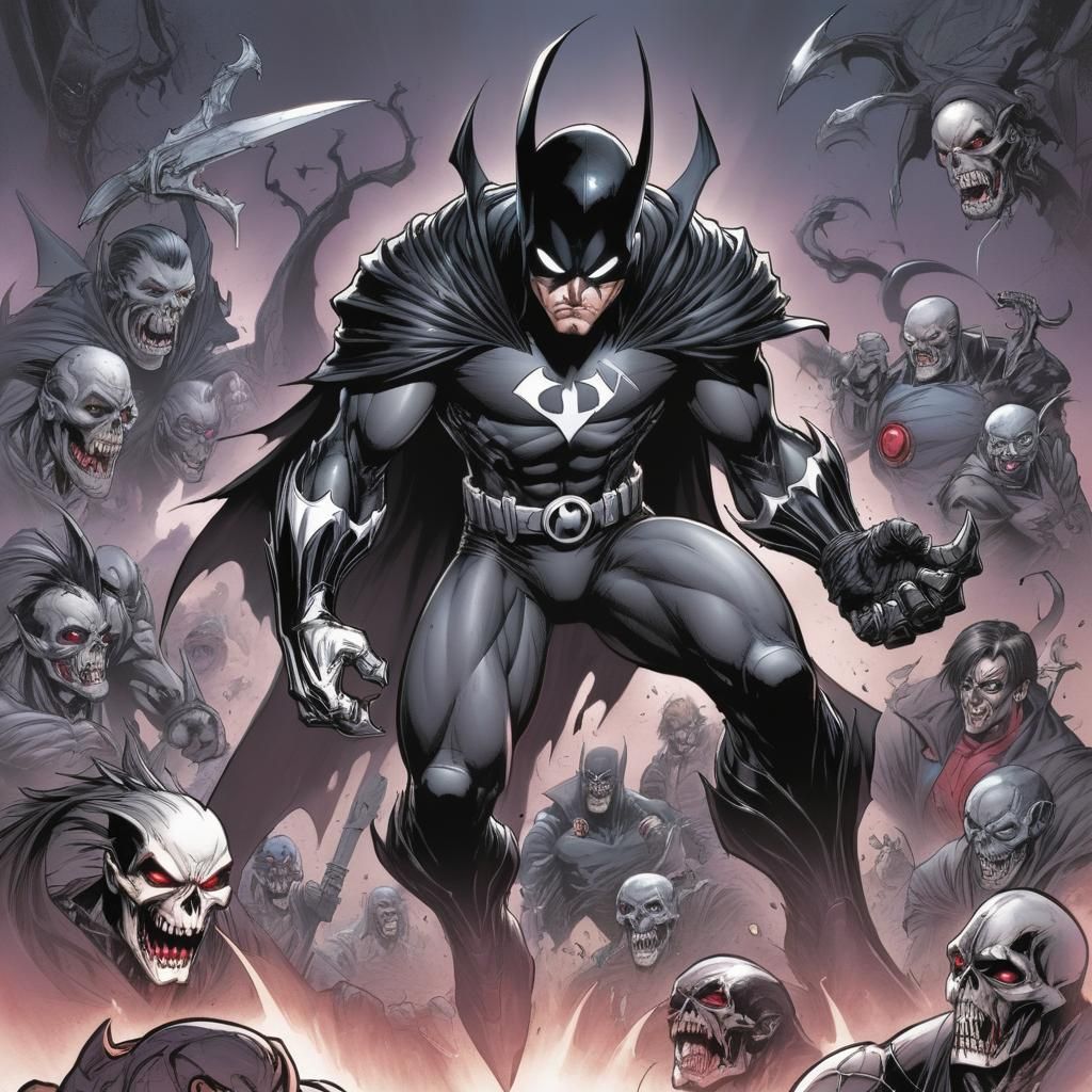 Grimdark Comic Illustration