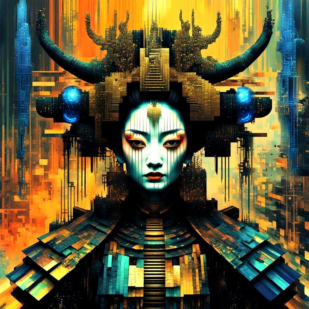 Glitchy Geisha