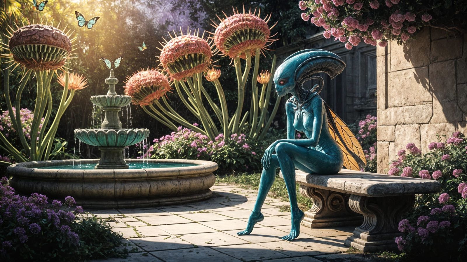 Alien garden