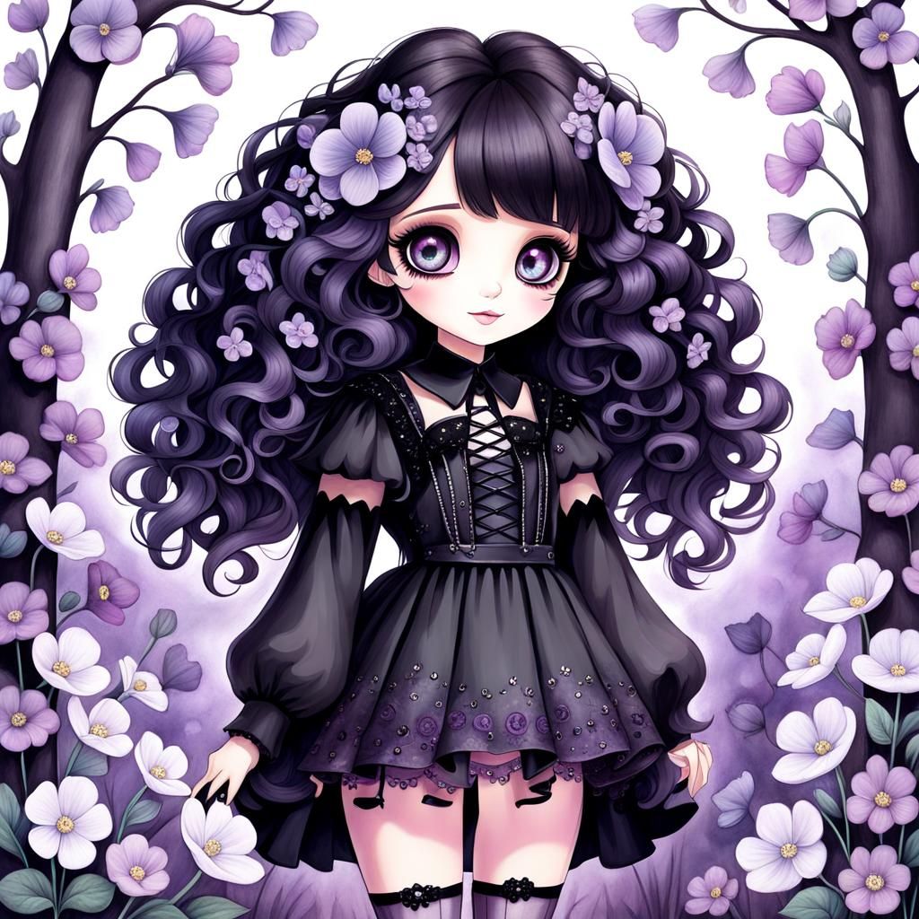 My name is Lunaria. -
Bella's world fairy tale character 07.