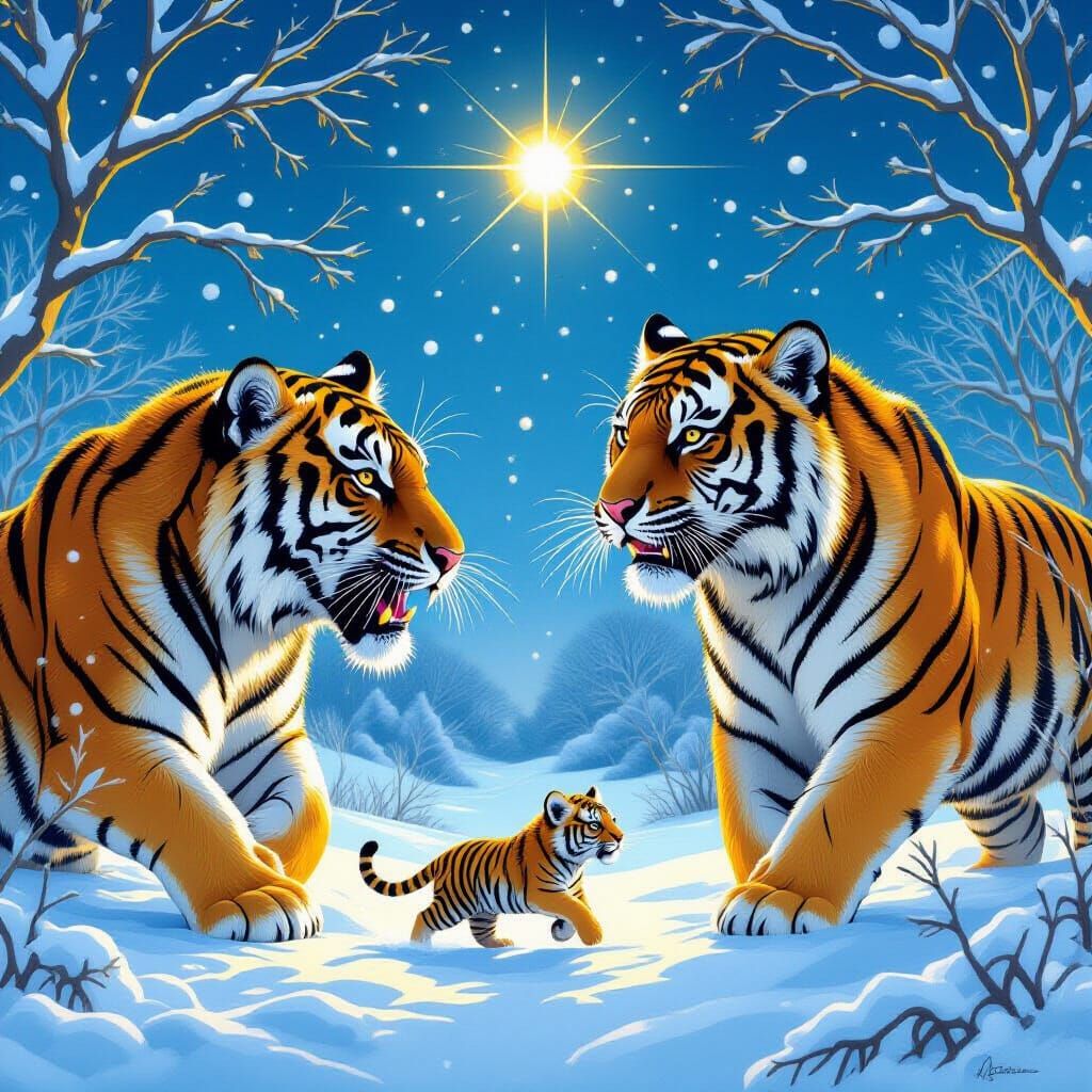 Bengal tigers