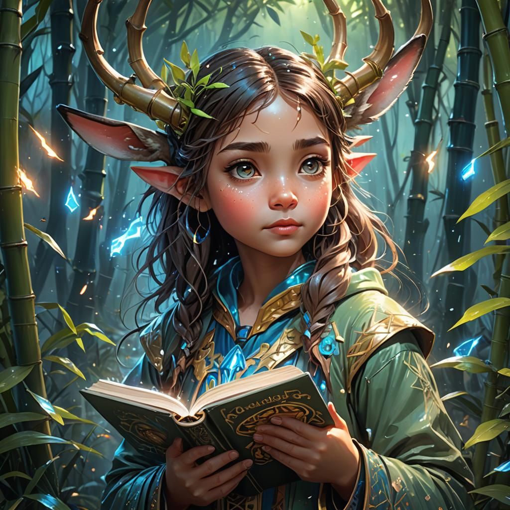 Bambi and the Bioluminescent Book