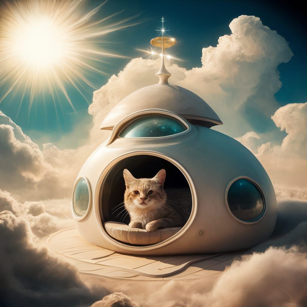Celestial Home for an Alien Cat