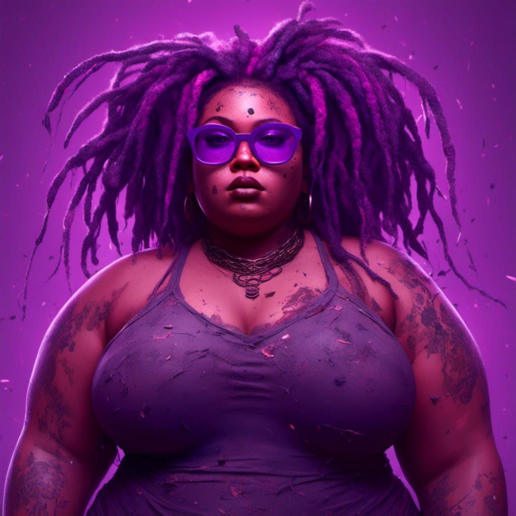Purpel bbw