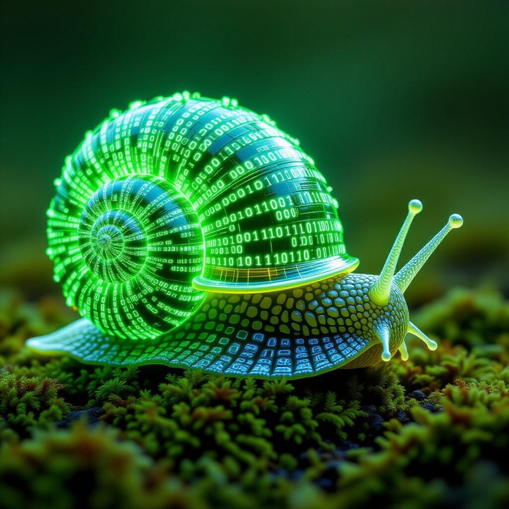 Digital snail