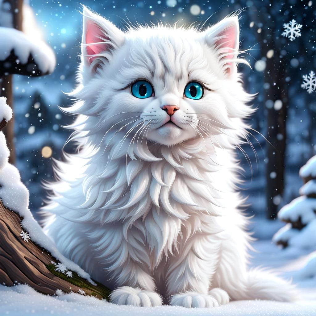 Winter Kitten