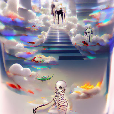 Abstract Depiction of the Afterlife