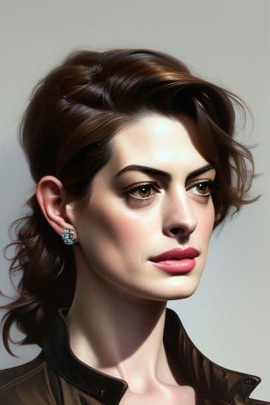 Anne Hathaway A beautiful portrait