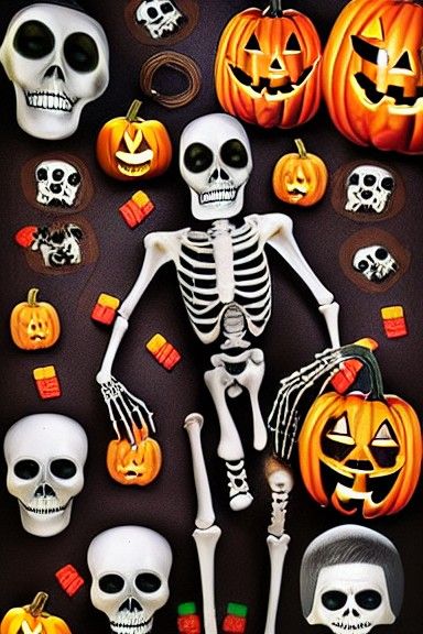 Surreal Halloween Costume Party in Film Noir Style